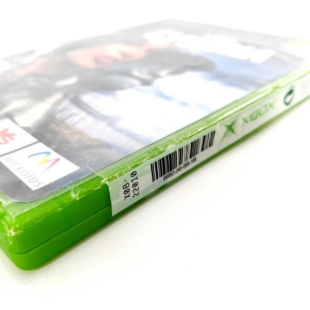 Syberia (Microsoft Xbox, 2003) Missing Cellophane New Factory Sticker Seal